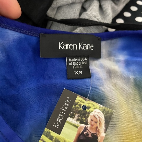 NWT - Karen Kane Tie Dye top - Picture 6 of 11